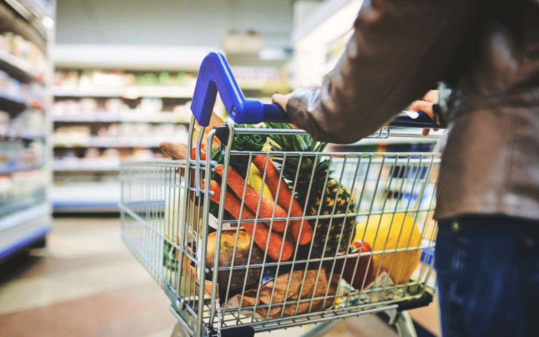 Supermarket shelving system