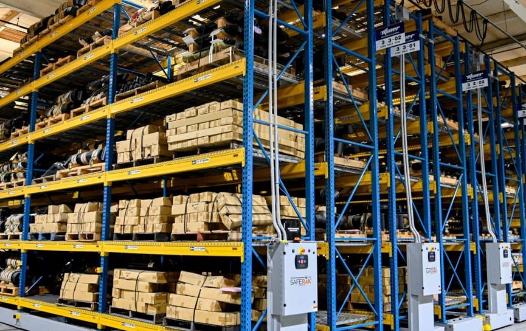 Étagères de rangement pour entrepôt SAFERAK®