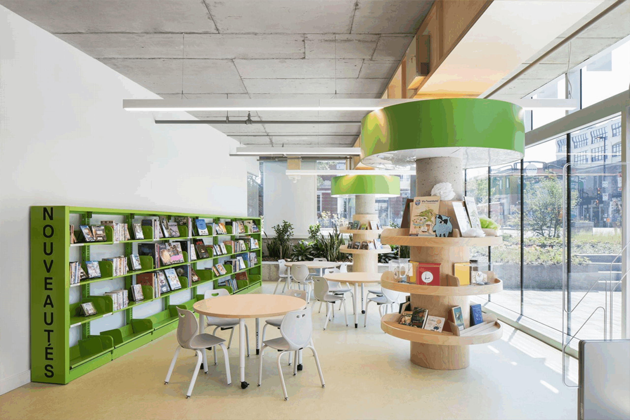 Rangement bibliothèque