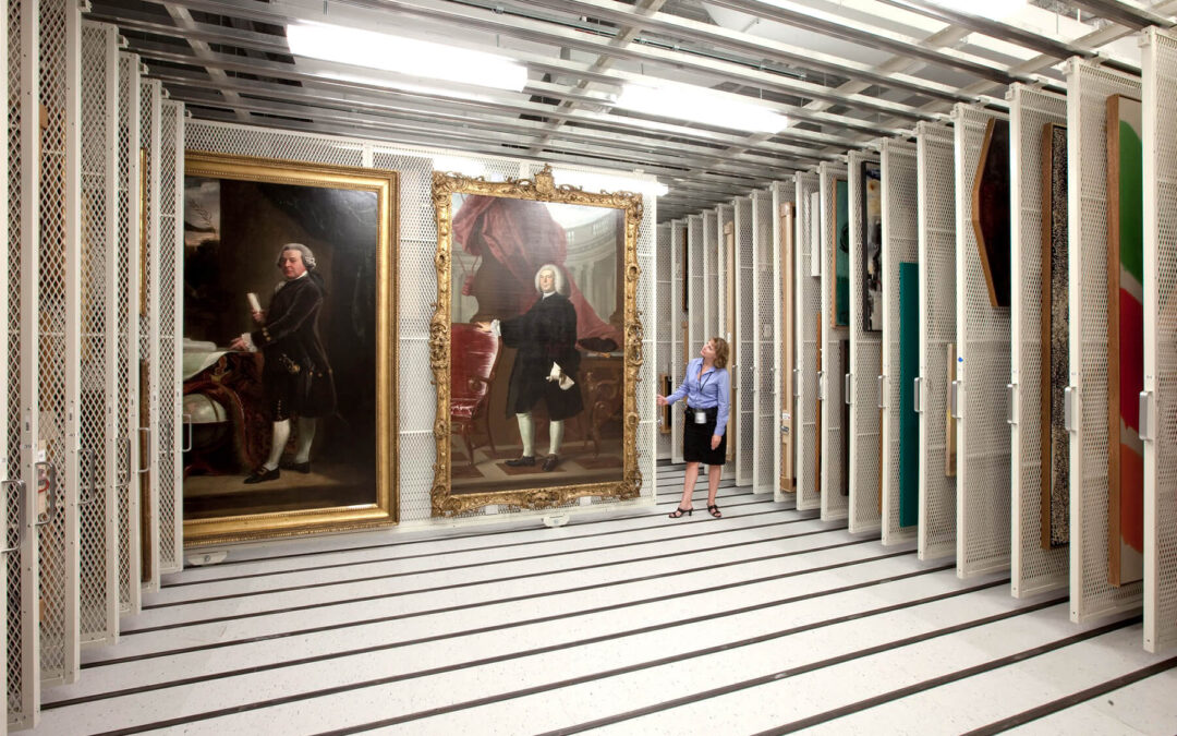 ModulArt Storage, for Paintings and Museum Reserves